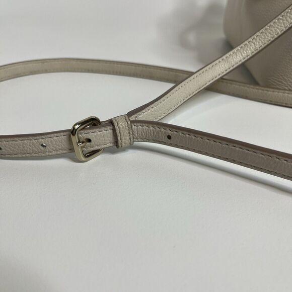 Kate Spade Larchmont Avenue Evangelie Leather Satchel Warm Vellum WKRU5376 - Picture 8 of 15